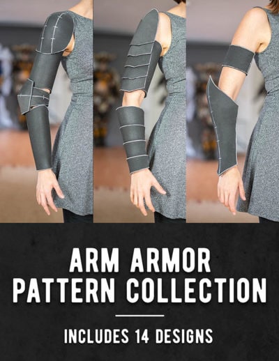 01_Arms_Armor_Pattern_Collection_Kamui_Cosplay_Bracers